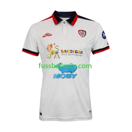 Fußballtrikots Cagliari Auswärts Trikotsatz 2023-2024
